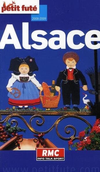 Couverture du livre « Alsace (édition 2008-2009) » de Collectif Petit Fute aux éditions Le Petit Fute