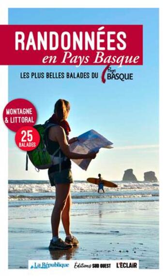 Couverture du livre « Randonnées au Pays Basque » de  aux éditions Sud Ouest Editions