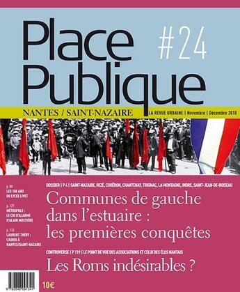 Couverture du livre « Place publique nantes n 24 » de  aux éditions Joca Seria