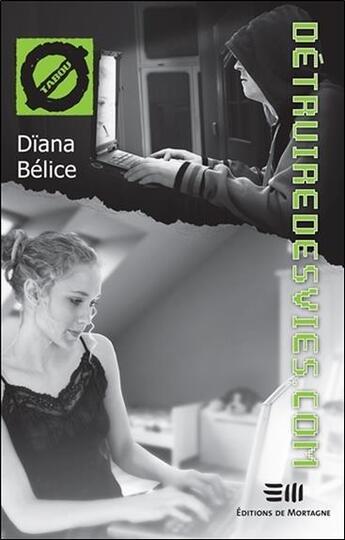 Couverture du livre « Detruiredesvies.com » de Diana Belice aux éditions De Mortagne