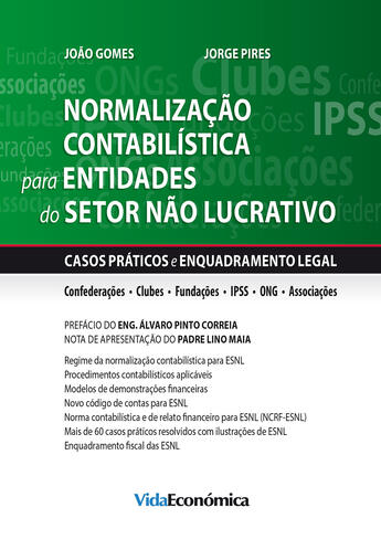 Couverture du livre « Normalização contabilistica para entidades do setor não lucrativo » de Jorge Pires et Joao Gomes aux éditions Epagine