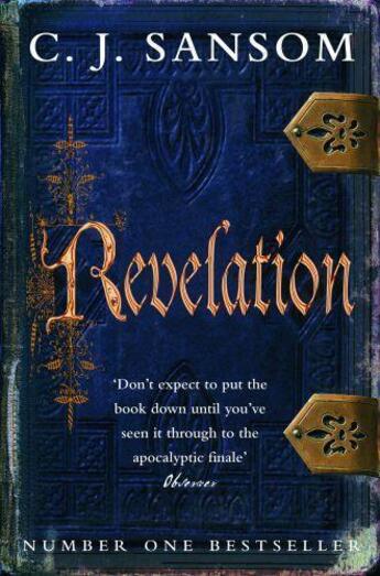 Couverture du livre « REVELATION » de C. J. Sansom aux éditions Pan Macmillan