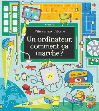 Couverture du livre « Un ordinateur, comment ça marche ? » de  aux éditions Usborne