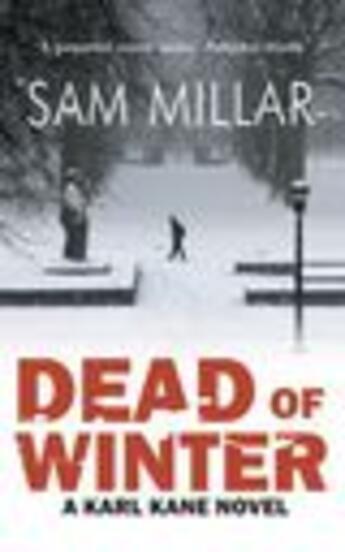 Couverture du livre « Dead of Winter » de Sam Millar aux éditions The O'brien Press Digital