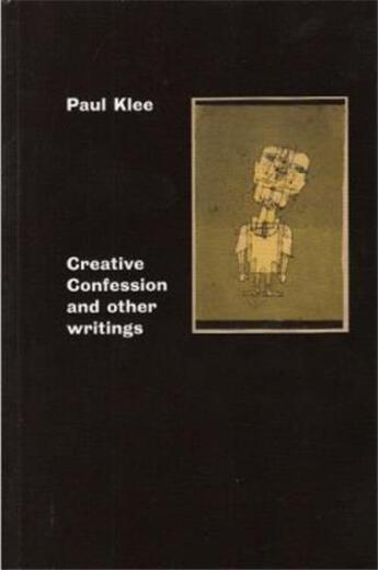 Couverture du livre « Paul klee creative confession » de Matthew Gale aux éditions Tate Gallery