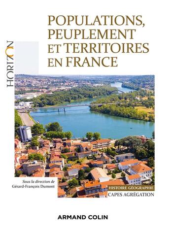 Couverture du livre « Populations, peuplement et territoires - capes-agregation histoire-geographie » de  aux éditions Armand Colin