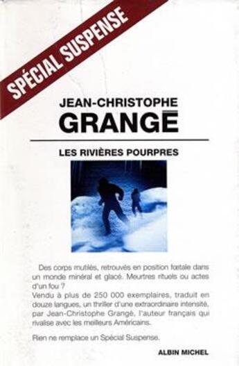 Couverture du livre « Les rivieres pourpres » de Grange J-C. aux éditions Albin Michel
