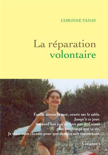 Couverture du livre « La réparation volontaire » de Corinne Tanay aux éditions Grasset