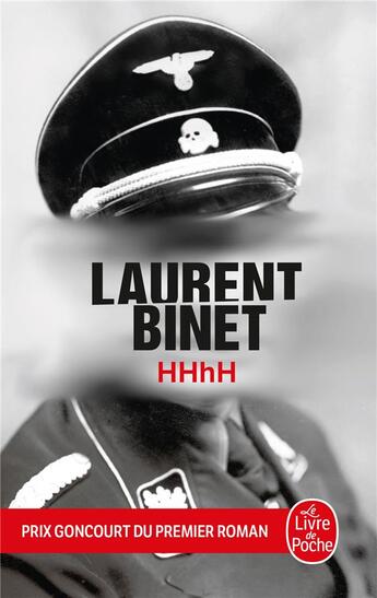 Couverture du livre « HHhH » de Laurent Binet aux éditions Le Livre De Poche
