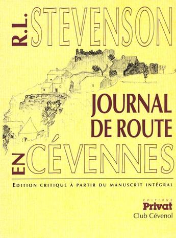 Couverture du livre « Journal de route » de Robert Louis Stevenson aux éditions Privat