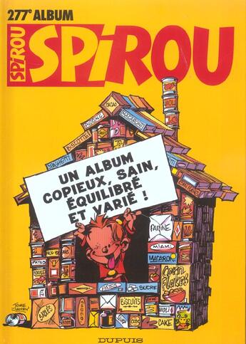 Couverture du livre « Recueil Spirou N.277 » de  aux éditions Dupuis