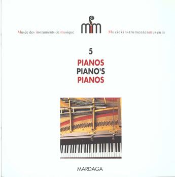 Couverture du livre « Pianos » de Vandervellen aux éditions Mardaga Pierre