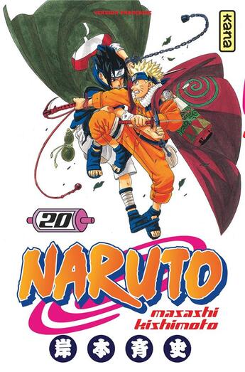 Couverture du livre « Naruto Tome 20 » de Masashi Kishimoto aux éditions Kana