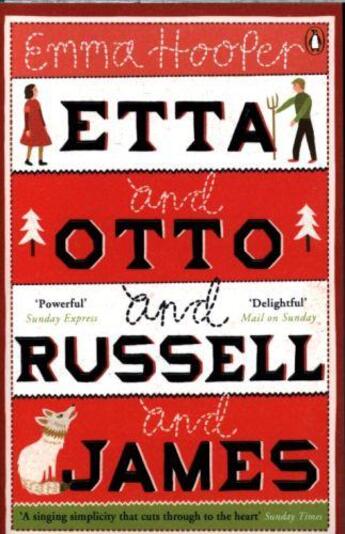 Couverture du livre « Etta and otto and russell and james » de Emma Hooper aux éditions Adult Pbs