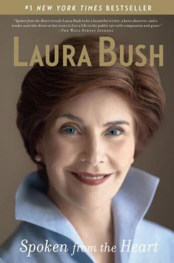 Couverture du livre « Spoken from the Heart » de Bush Laura aux éditions Scribner