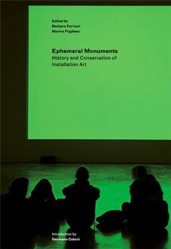 Couverture du livre « Ephemeral monuments » de  aux éditions Getty Museum