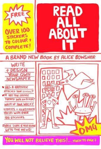 Couverture du livre « Read all about it » de Bowsher Alice aux éditions Cicada