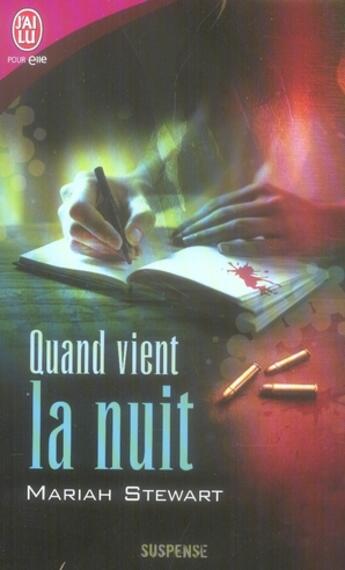 Couverture du livre « Quand vient la nuit » de Mariah Stewart aux éditions J'ai Lu