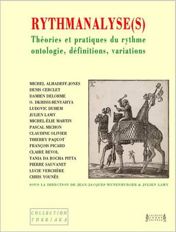 Couverture du livre « Rythmanalyse(s) » de Jean-Jacques Wunenburger et Julien Lamy aux éditions Jacques Andre