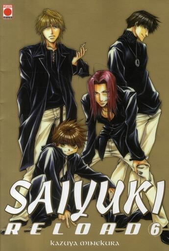 Couverture du livre « Saiyuki reload Tome 6 » de Minekura-K aux éditions Panini