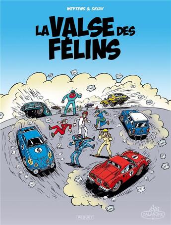 Couverture du livre « La valse des félins : Intégrale Tomes 1 et 2 » de Skiav et Fred Weytens et Jocelyne Charrance aux éditions Paquet