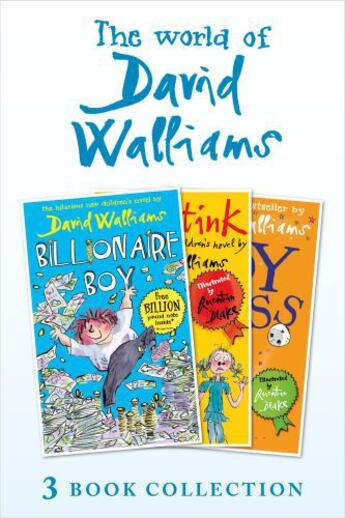 Couverture du livre « David Walliams 3 Book Collection » de David Walliams aux éditions Epagine