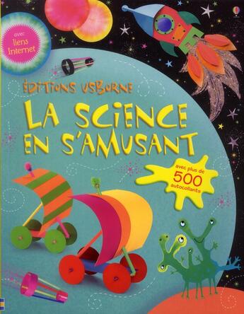 Couverture du livre « La science en s'amusant » de Leonie Pratt aux éditions Usborne