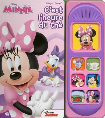 Couverture du livre « Minnie - c'est l'heure du thé » de  aux éditions Pi Kids