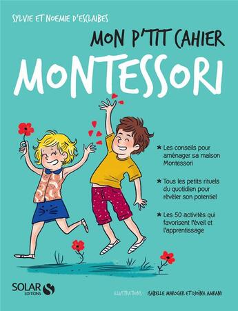 Couverture du livre « MON P'TIT CAHIER ; Montessori » de  aux éditions Solar