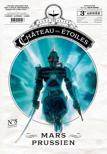 Couverture du livre « Le château des étoiles n.8 ; Mars prussien » de Alex Alice aux éditions Rue De Sevres