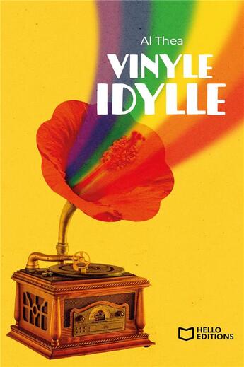 Couverture du livre « Vinyle idylle » de Thea Al aux éditions Hello Editions