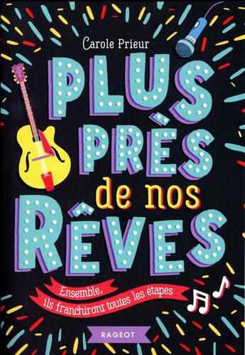 Couverture du livre « Plus près de nos rêves » de Prieur-C aux éditions Rageot