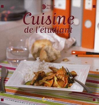 Couverture du livre « La cuisine de l'étudiant » de Fichaux et Odouard aux éditions Saep
