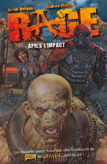 Couverture du livre « Rage » de Arvid Nelson et Andrea Mutti aux éditions Panini