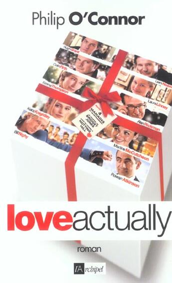 Couverture du livre « Love Actually » de Philip O'Connor aux éditions Archipel