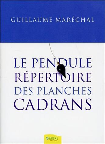 Couverture du livre « Le pendule » de Marechal aux éditions Ambre