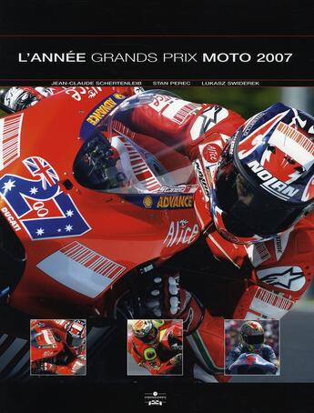 Couverture du livre « L'année grands prix de la moto (édition 2007-2008) » de Schertenleib Jc aux éditions Chronosports