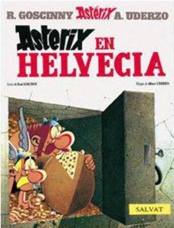 Couverture du livre « Astérix t.16 ; Astérix en Helvecia » de Albert Urderzo et Rene Goscinny aux éditions Salvat