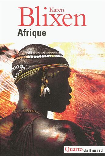 Couverture du livre « Afrique » de Karen Blixen aux éditions Gallimard