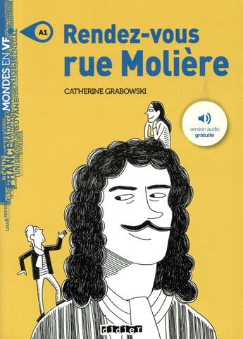 Couverture du livre « Rendez-vous rue Molière » de Catherine Grabowski aux éditions Didier