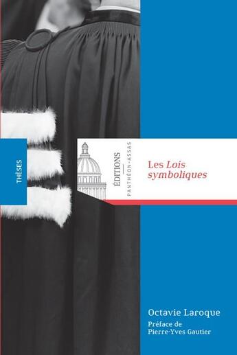 Couverture du livre « Les lois symboliques » de Octavie Laroque aux éditions Pantheon-assas