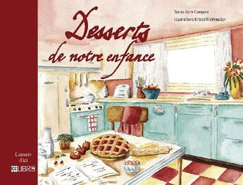 Couverture du livre « Desserts de notre enfance » de Dom Compare aux éditions Glenat