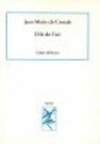 Couverture du livre « L'or de l'air » de Jean-Marie De Crozals aux éditions Cadex