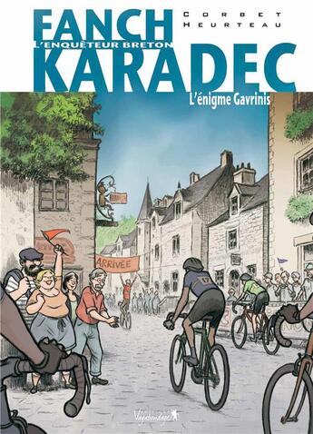 Couverture du livre « Fanch Karadec Tome 4 : L'énigme Gavrinis » de Stephane Heurteau et Sebastien Corbet aux éditions Vagabondages