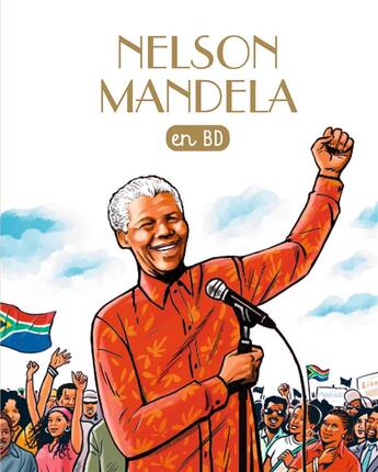 Couverture du livre « Nelson mandela en bd » de Pelloux-Prayer aux éditions Bayard Soleil