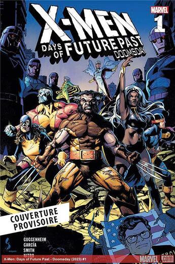 Couverture du livre « X-Men : Futur antérieur : La genèse » de Marc Guggenheim et Manuel Garcia aux éditions Panini