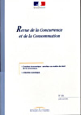 Couverture du livre « L'analyse economique : serviteur ou maitre du droit de la concurrence ; l'identite numerique » de  aux éditions Documentation Francaise