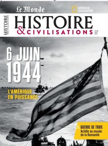 Couverture du livre « Histoire et civilisation n 106 : 6 juin 1944, l'amerique en puissance - juin 2024 » de Histoire & Civilisat aux éditions Malesherbes