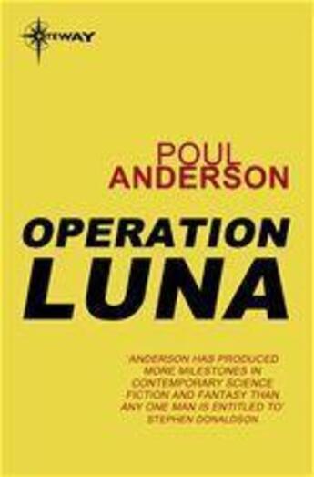 Couverture du livre « Operation Luna » de Poul Anderson aux éditions Victor Gollancz