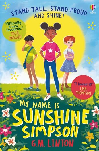 Couverture du livre « My Name is Sunshine Simpson » de G. M. Linton et Takashi Fuji aux éditions Usborne